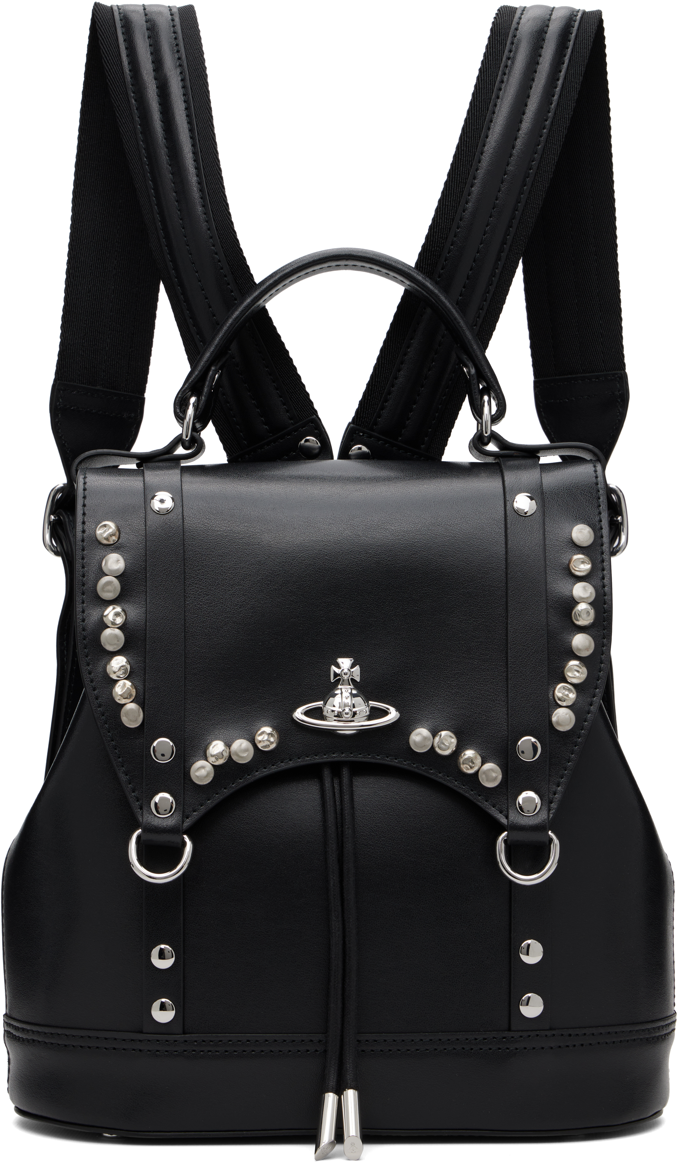 Vivienne Westwood: Black Max Small Backpack | SSENSE