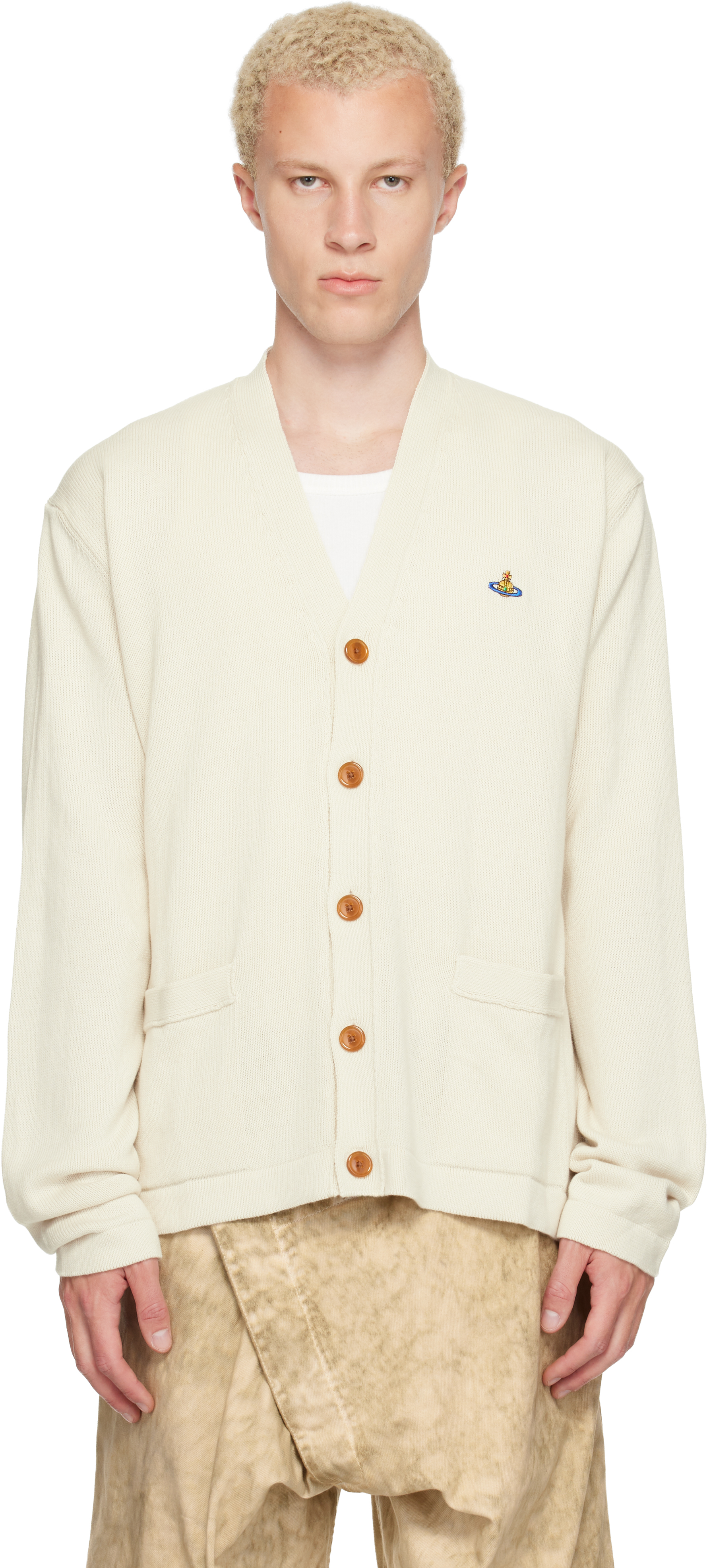 Vivienne Westwood: Off-White Alex Cardigan | SSENSE