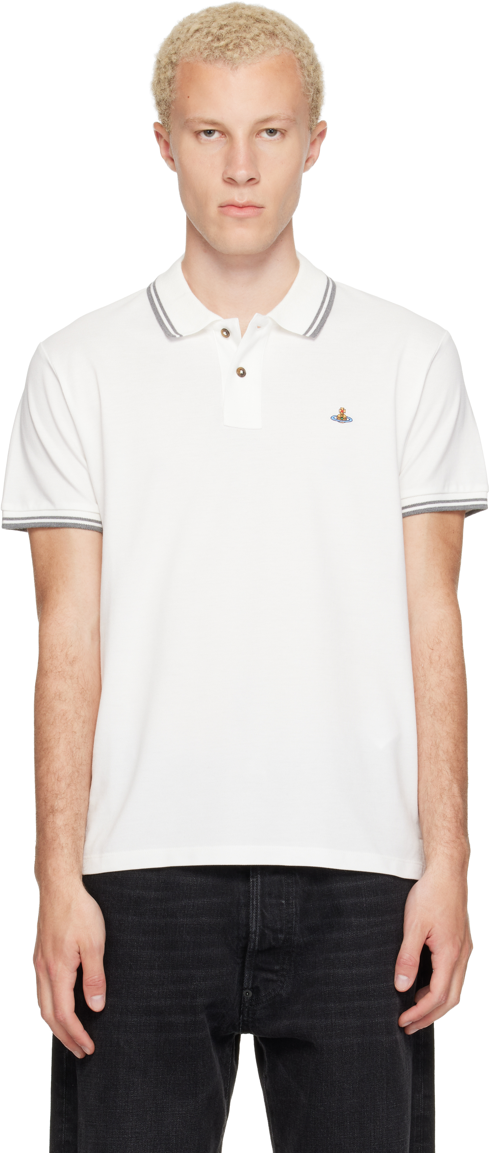Vivienne Westwood: White Classic Polo | SSENSE