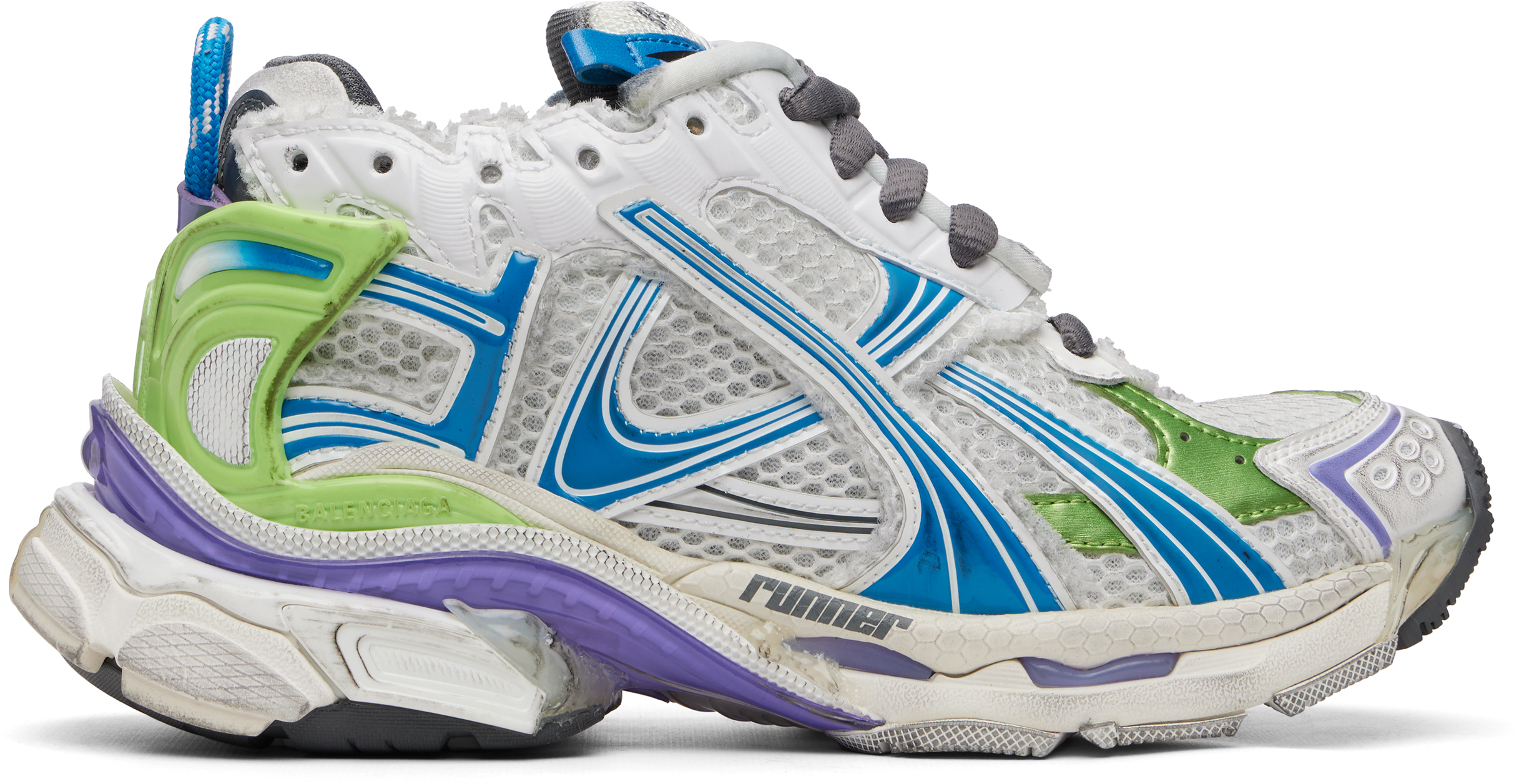 Balenciaga: マルチカラー Runner スニーカー | SSENSE 日本