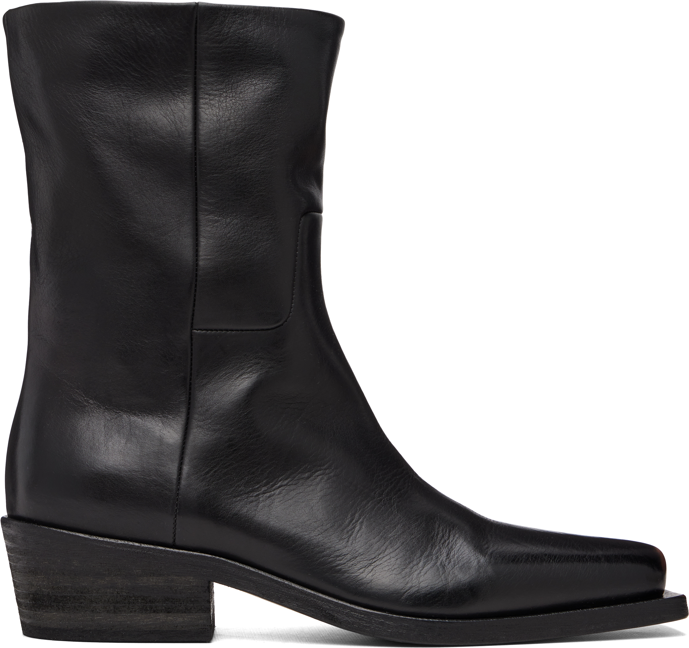 Marsèll Men\'s Tex Tex Ankle Boots Marsèll `tello` leather ankle boots - Black - Men|MM4475146666 main image 3