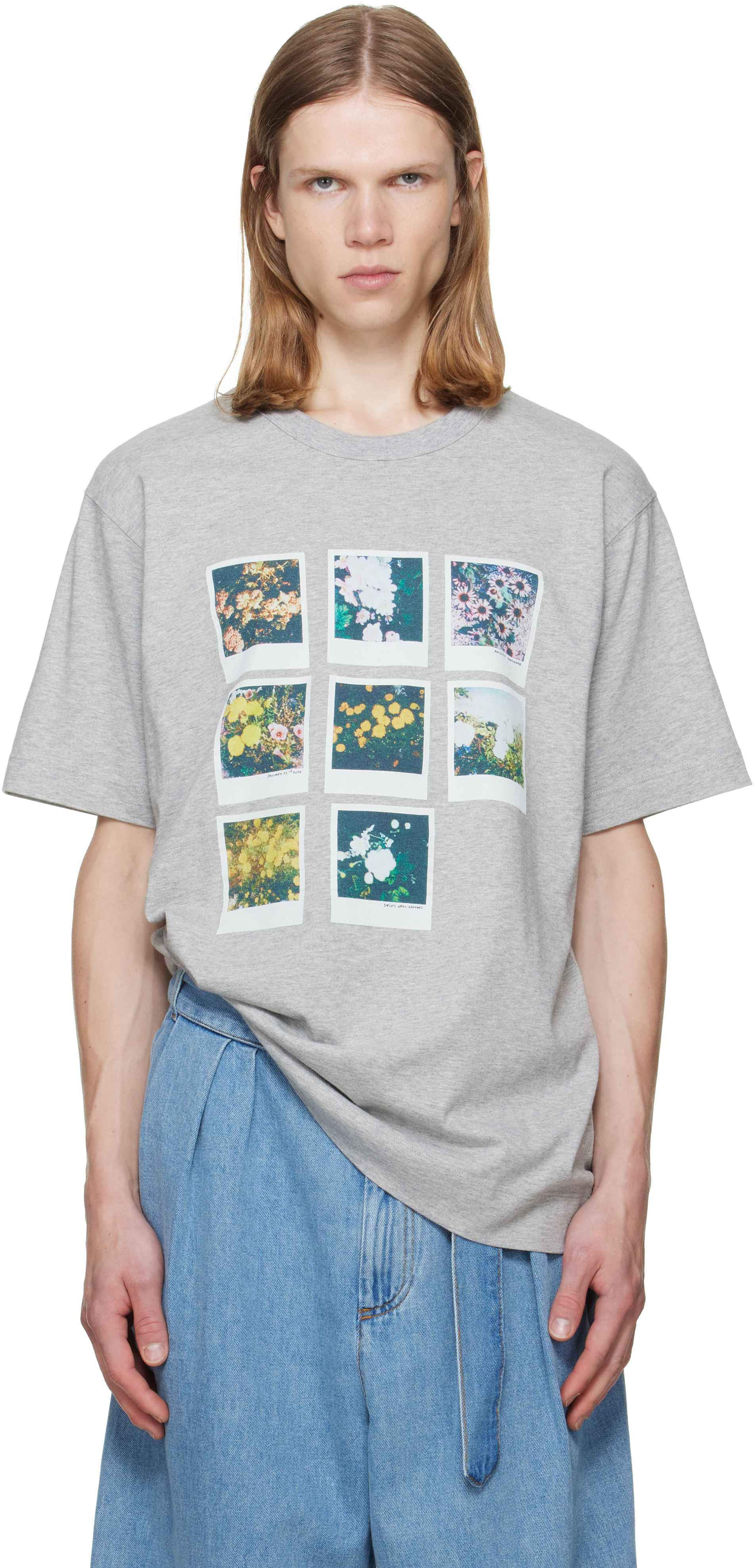 Dries Van Noten: グレー Show Tシャツ | SSENSE 日本