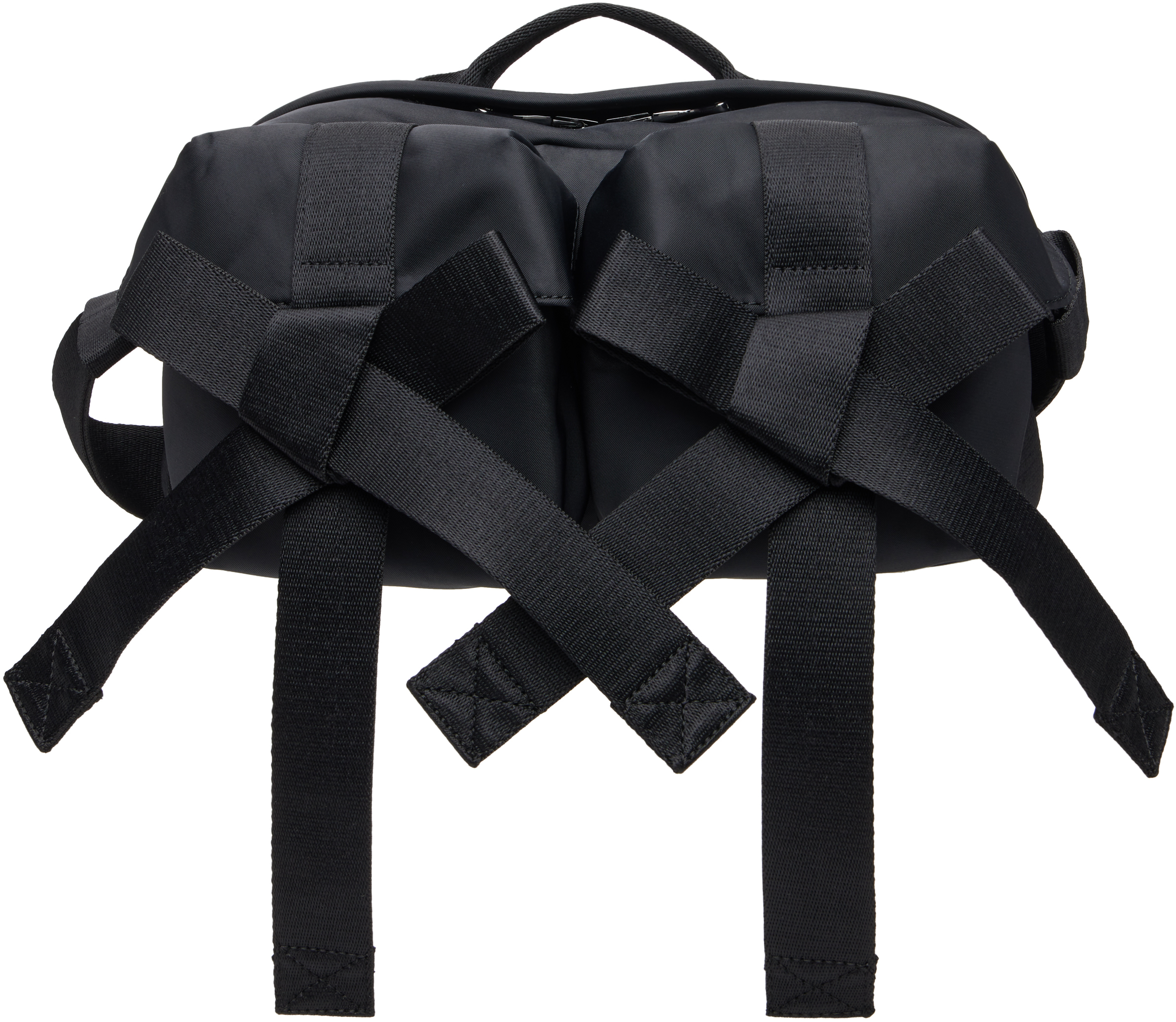 Simone Rocha: ブラック Classic Bow クロスボディバッグ | SSENSE 日本