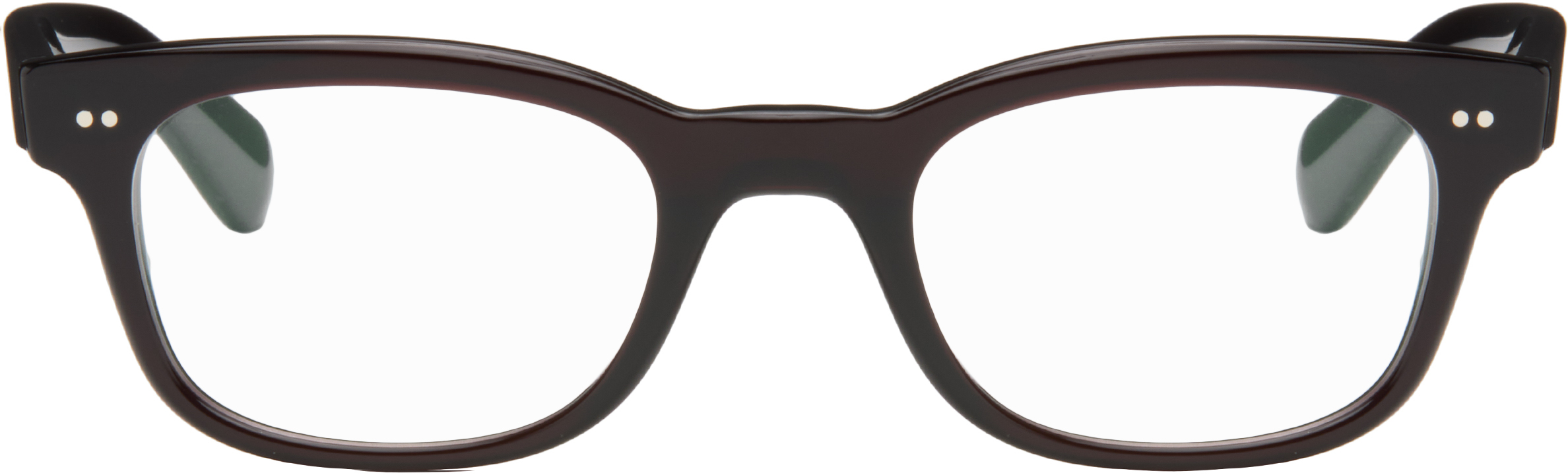 Oliver Peoples Brown Tiello Glasses