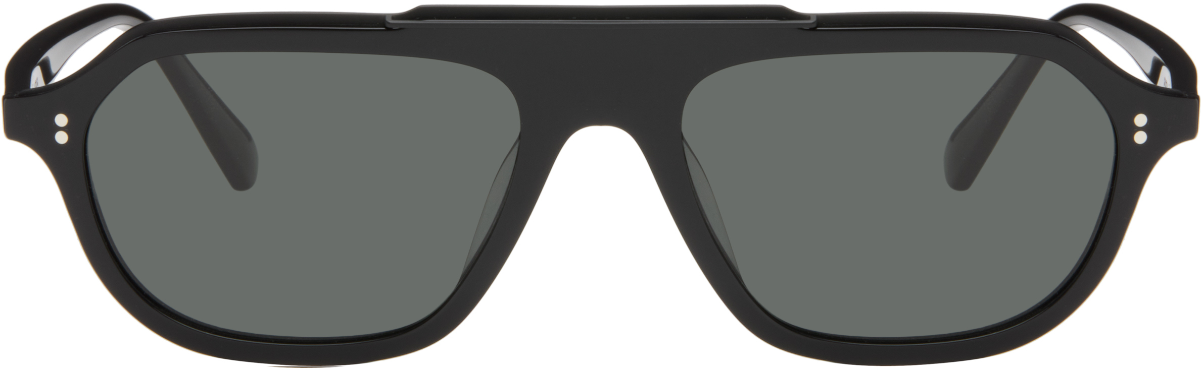 Oliver Peoples Black Estin Sunglasses