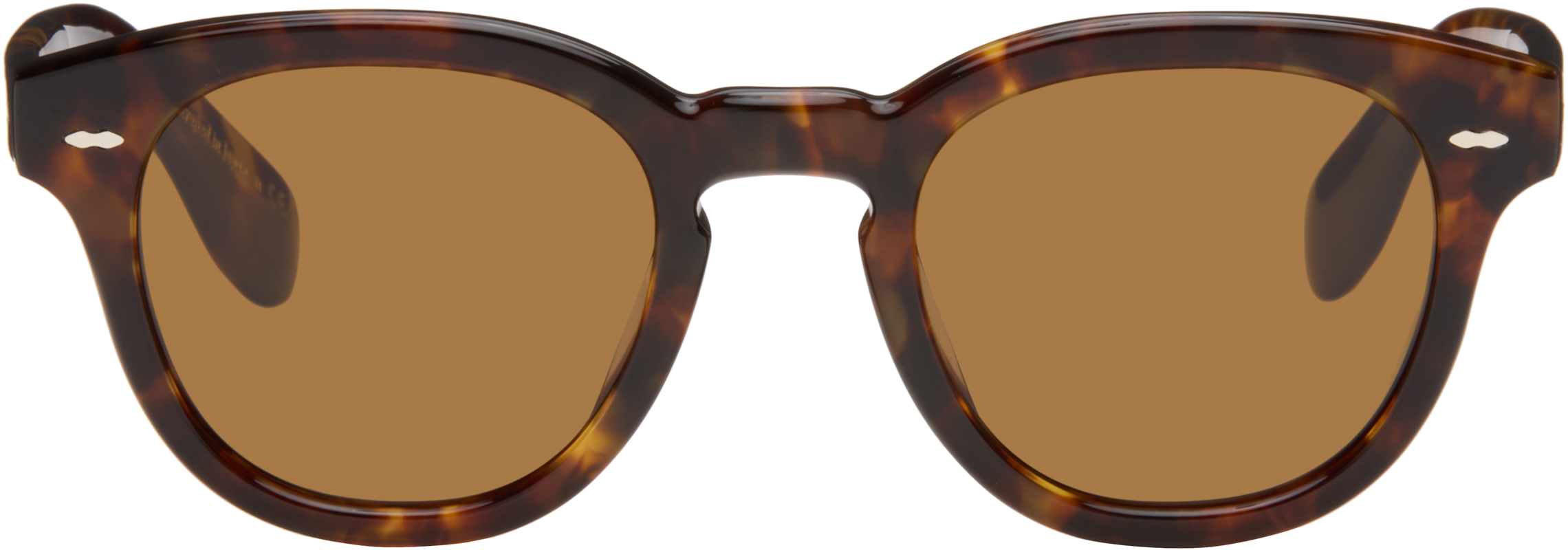 Oliver Peoples: ブラウン Cary Grant サングラス | SSENSE 日本