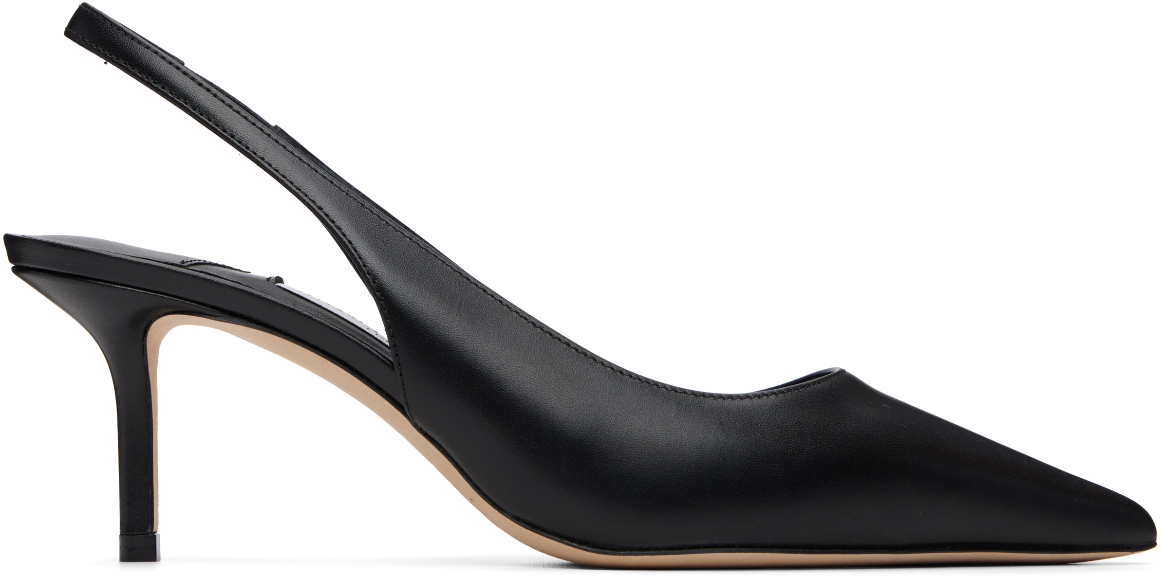 Jimmy Choo: ブラック Love 65 スリングバック ヒール | SSENSE 日本