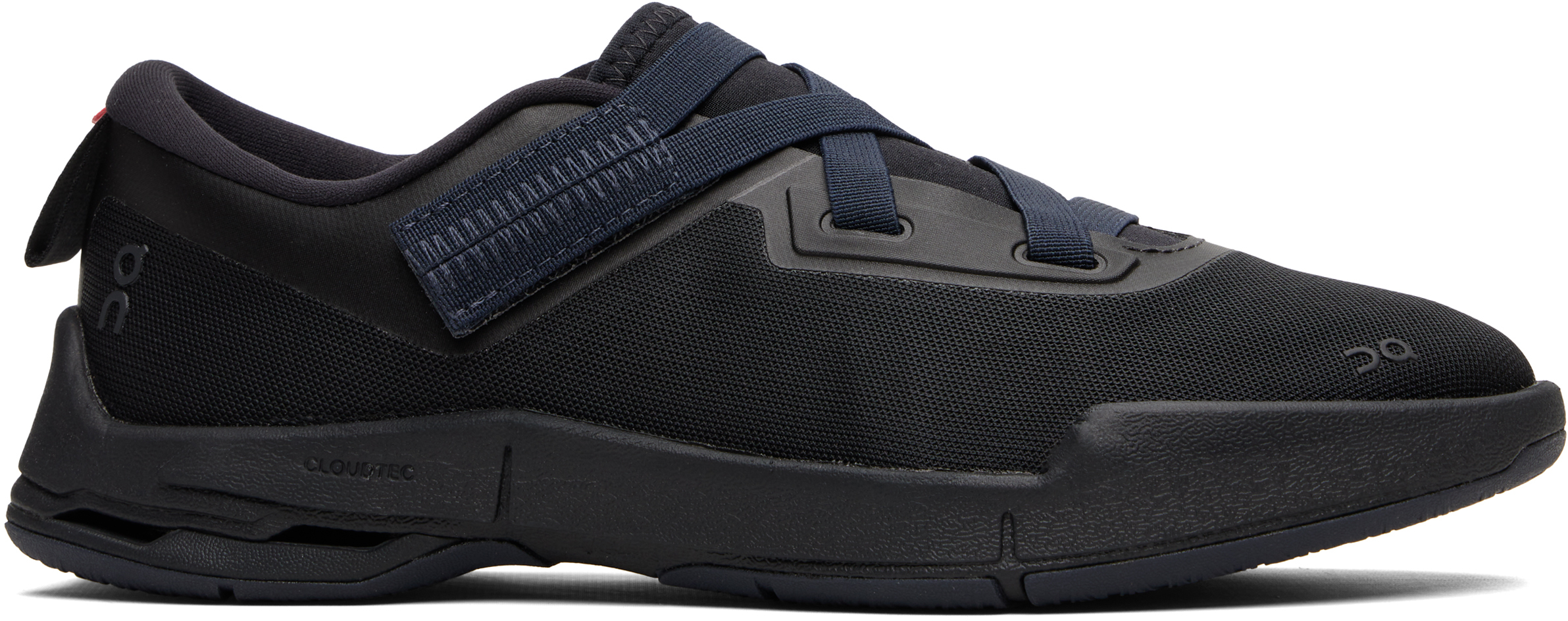On: Black Cloudnova Moon Sneakers | SSENSE Canada