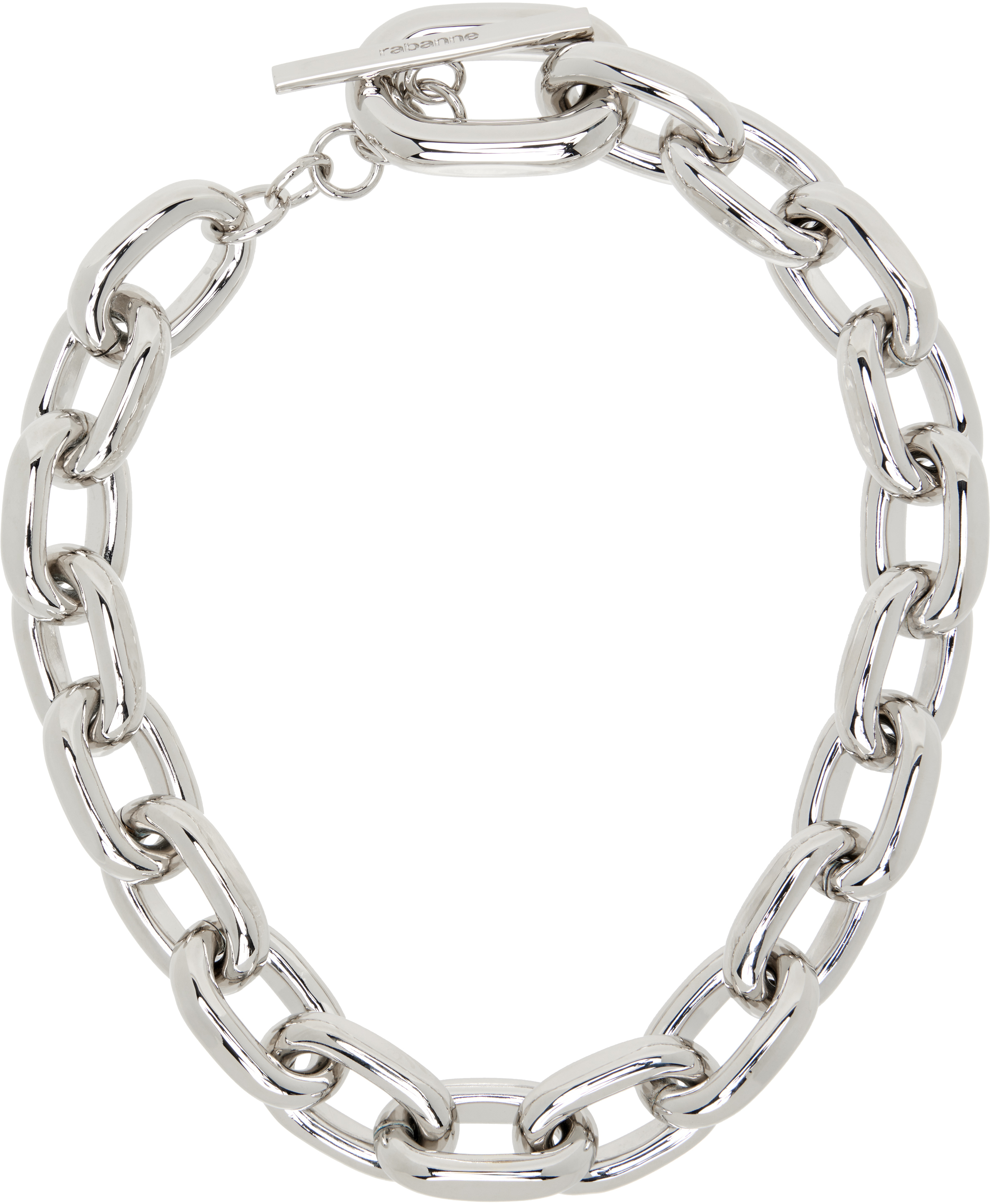 Rabanne: XL Link Necklace | SSENSE