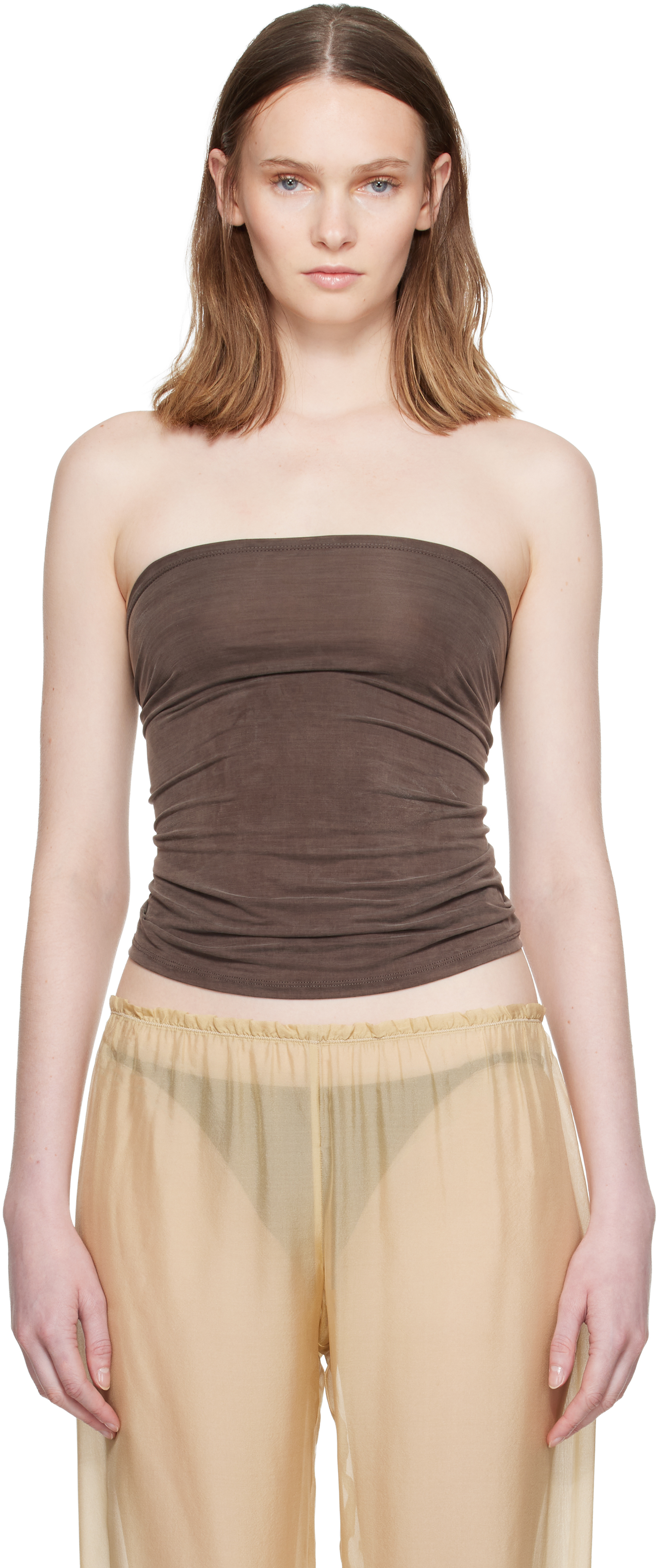 Paloma Wool: Brown Adriana II Top | SSENSE