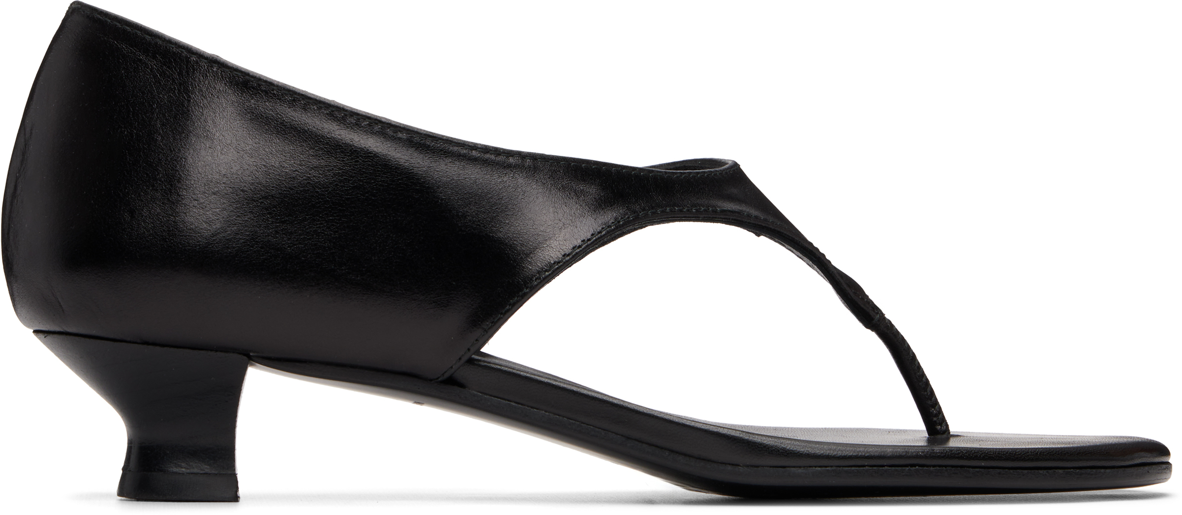 【最終値下げ】Paloma Wool レザーサンダル ブラック37 定価3万円 Paloma Wool: ブラック Isabella ヒールサンダル | SSENSE 日本