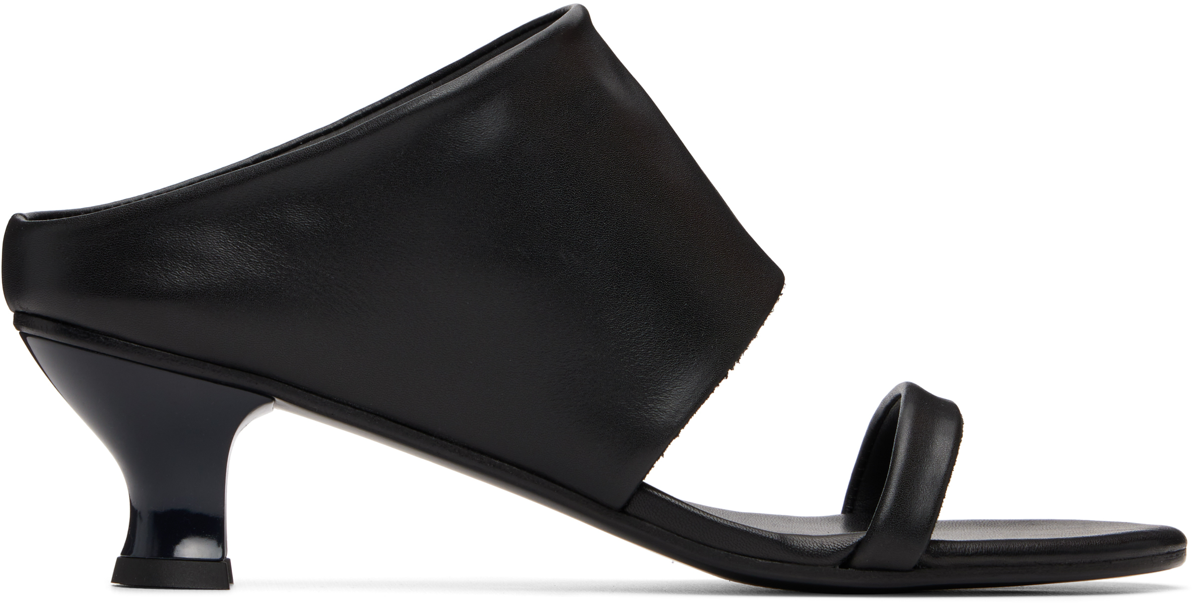 Paloma Wool: Black Roberta Heeled Sandals | SSENSE