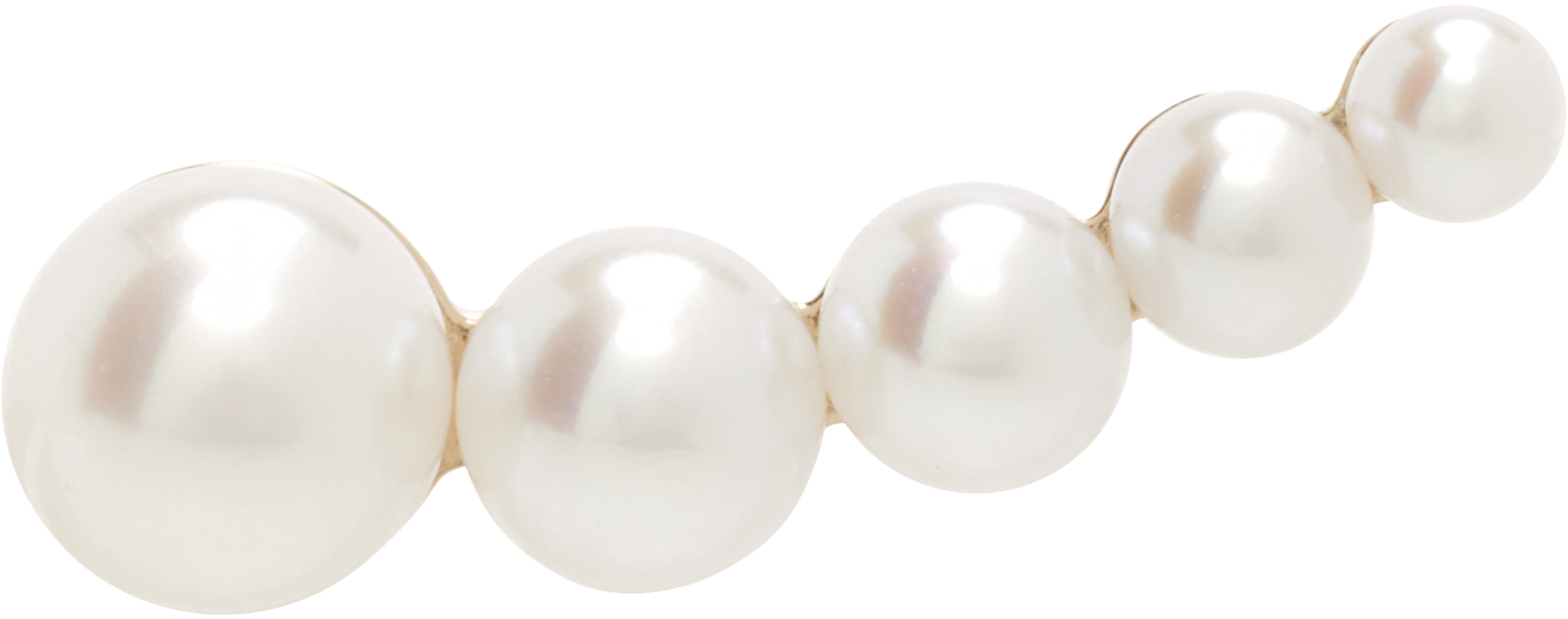 【SOPHIE BILLE BRAHE】ピアス Sophie Bille Brahe: Petite Croissant Japonais シングルピアス