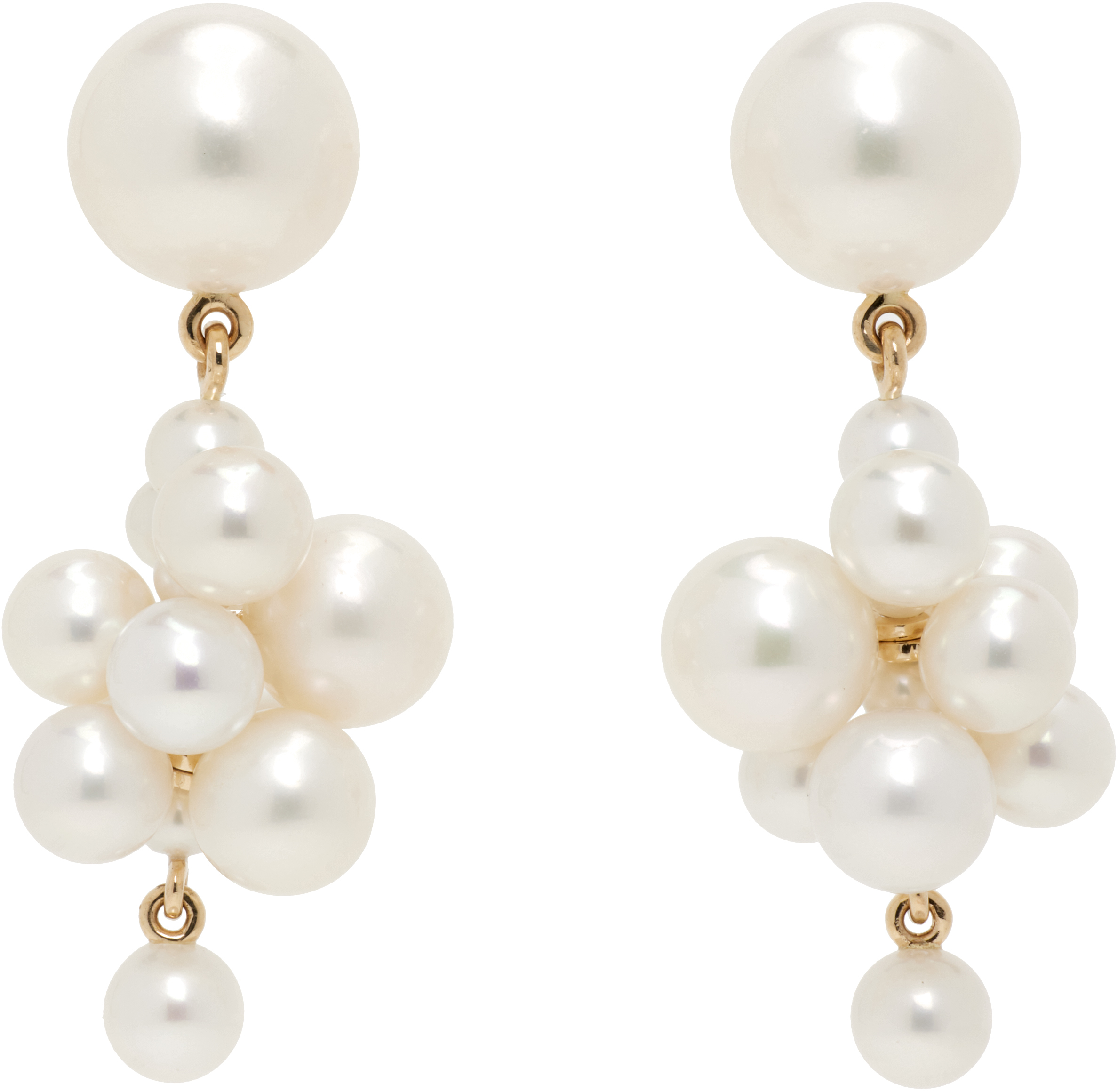 Sophie Bille Brahe: Botticelli Earrings | SSENSE