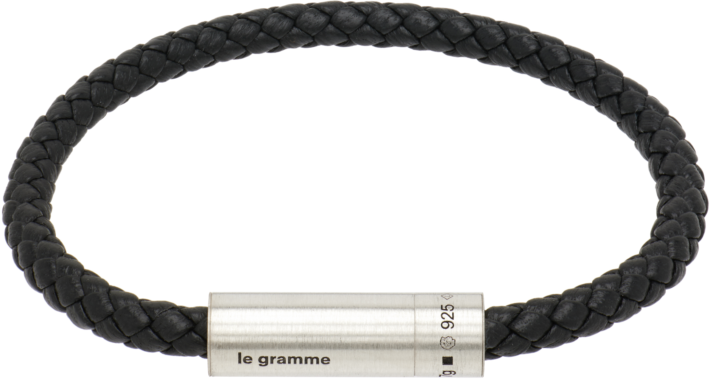 Le Gramme Leather Cable 'le 7g' Bracelet