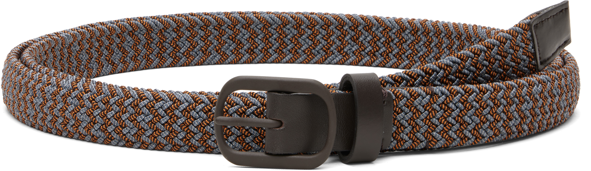小物 ISSEY MIYAKE MEN leather Braiding belt HOMME PLISSÉ ISSEY MIYAKE: Brown Braided Belt | SSENSE