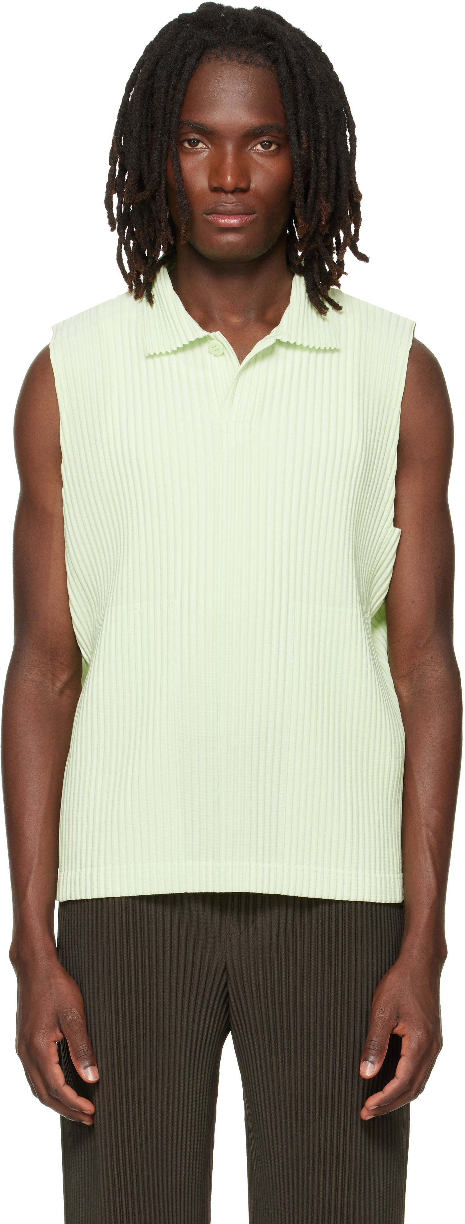 Homme Plissé Issey Miyake tops for Men | SSENSE
