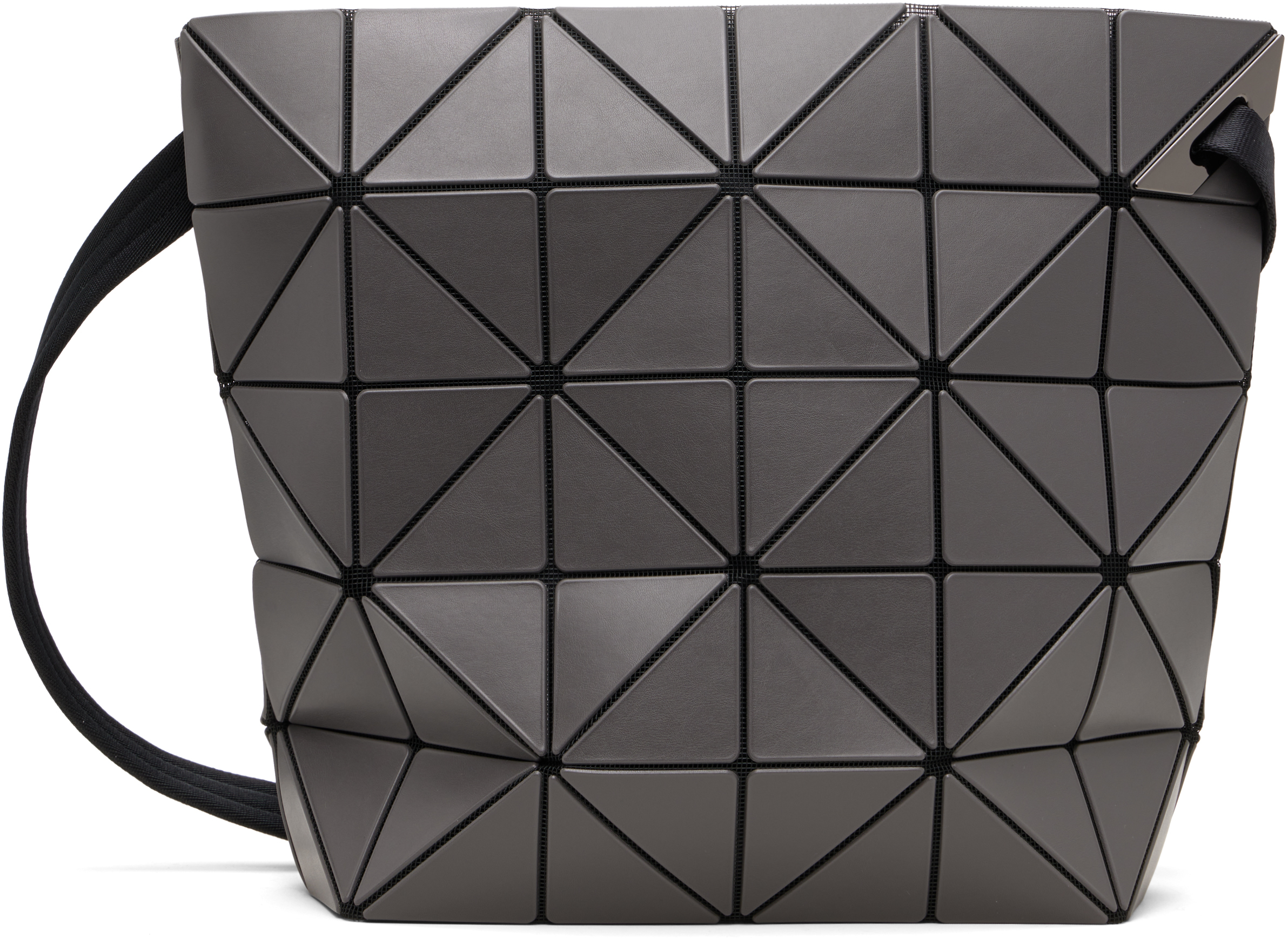 BAO BAO ISSEY MIYAKE: Gray Blocky Bag | SSENSE