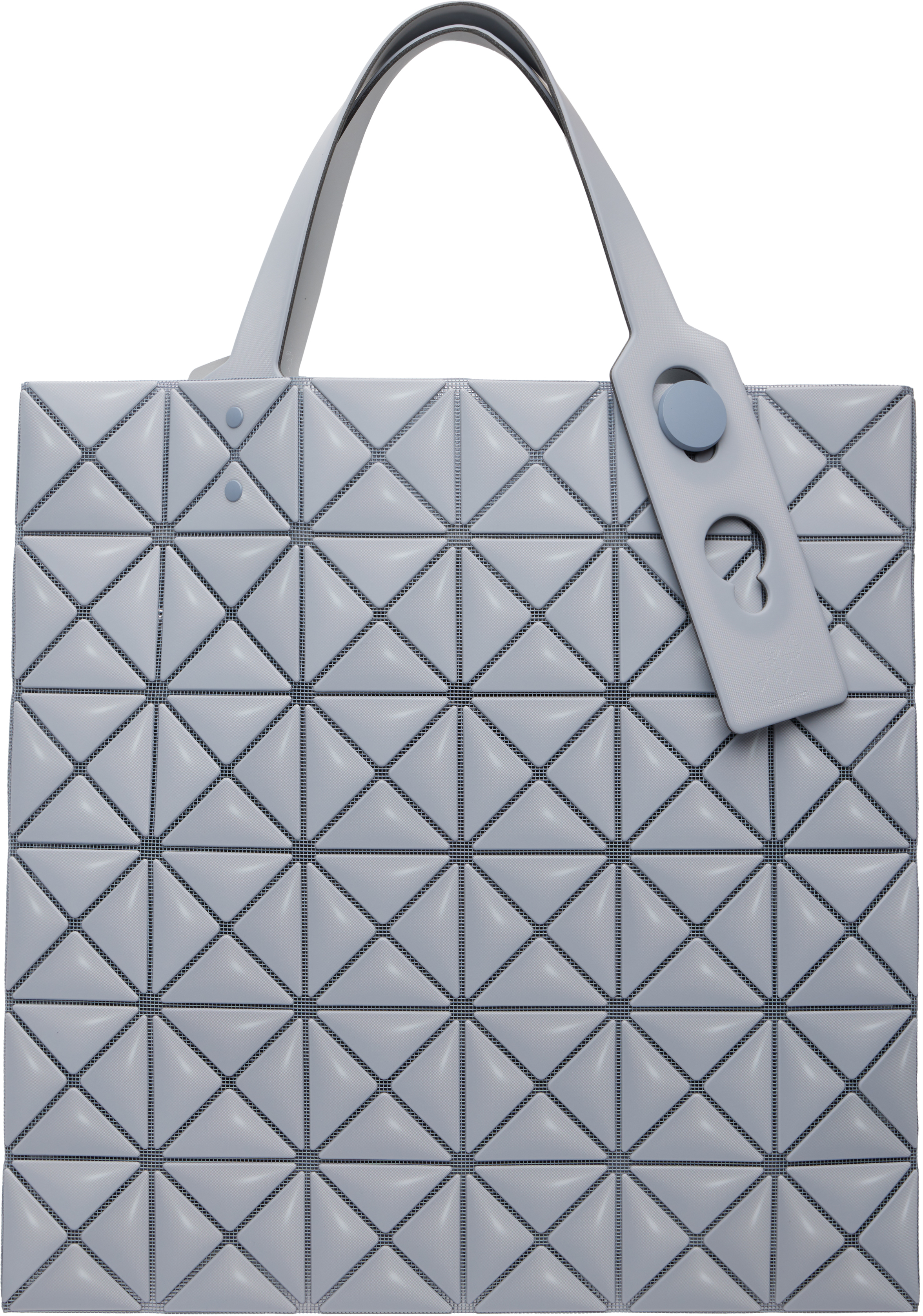 BAO BAO ISSEY MIYAKE: Gray Miniature Tote | SSENSE