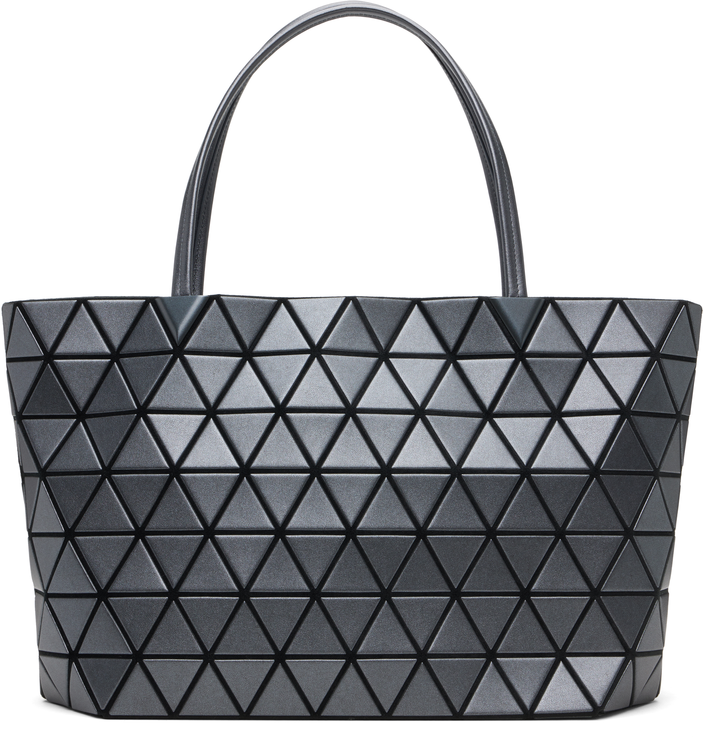 BAO BAO ISSEY MIYAKE バオバオ トートバッグ グレー BAO BAO ISSEY MIYAKE: Gray Bateau Tote | SSENSE