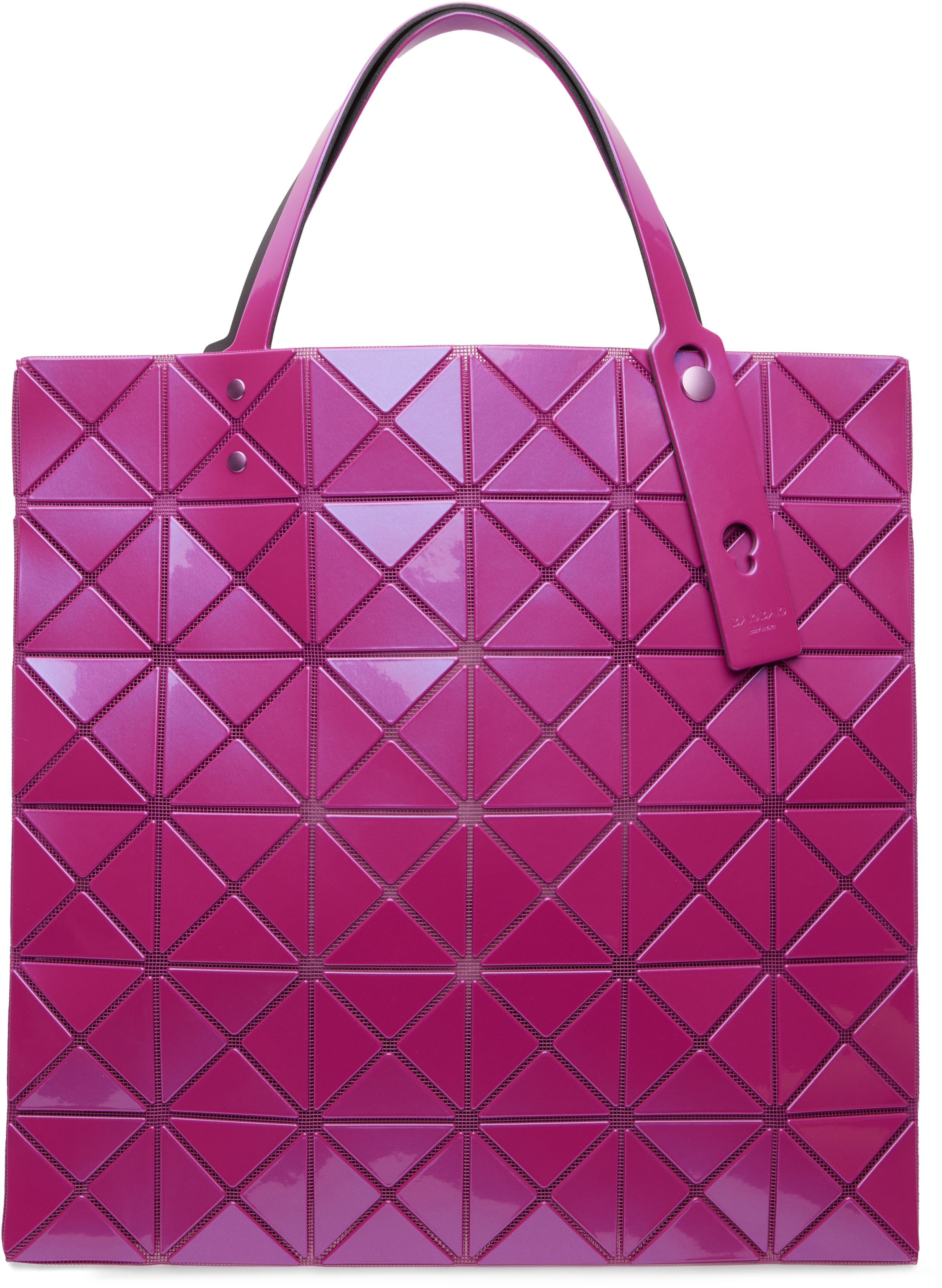 BAO BAO ISSEY MIYAKE: Pink Lucent One-Tone Tote | SSENSE Canada