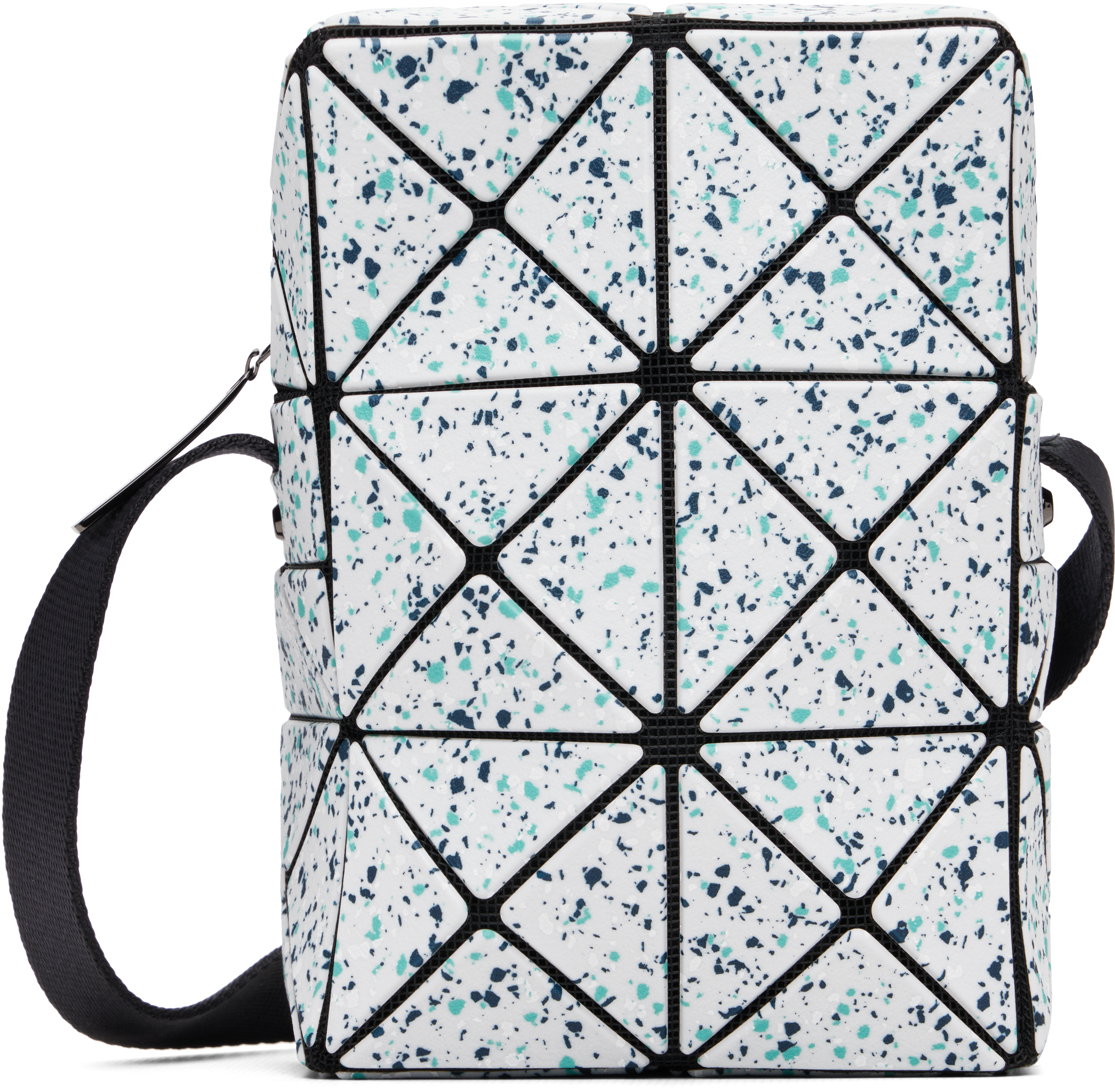 BAO BAO ISSEY MIYAKE: Gray City Messenger Bag | SSENSE