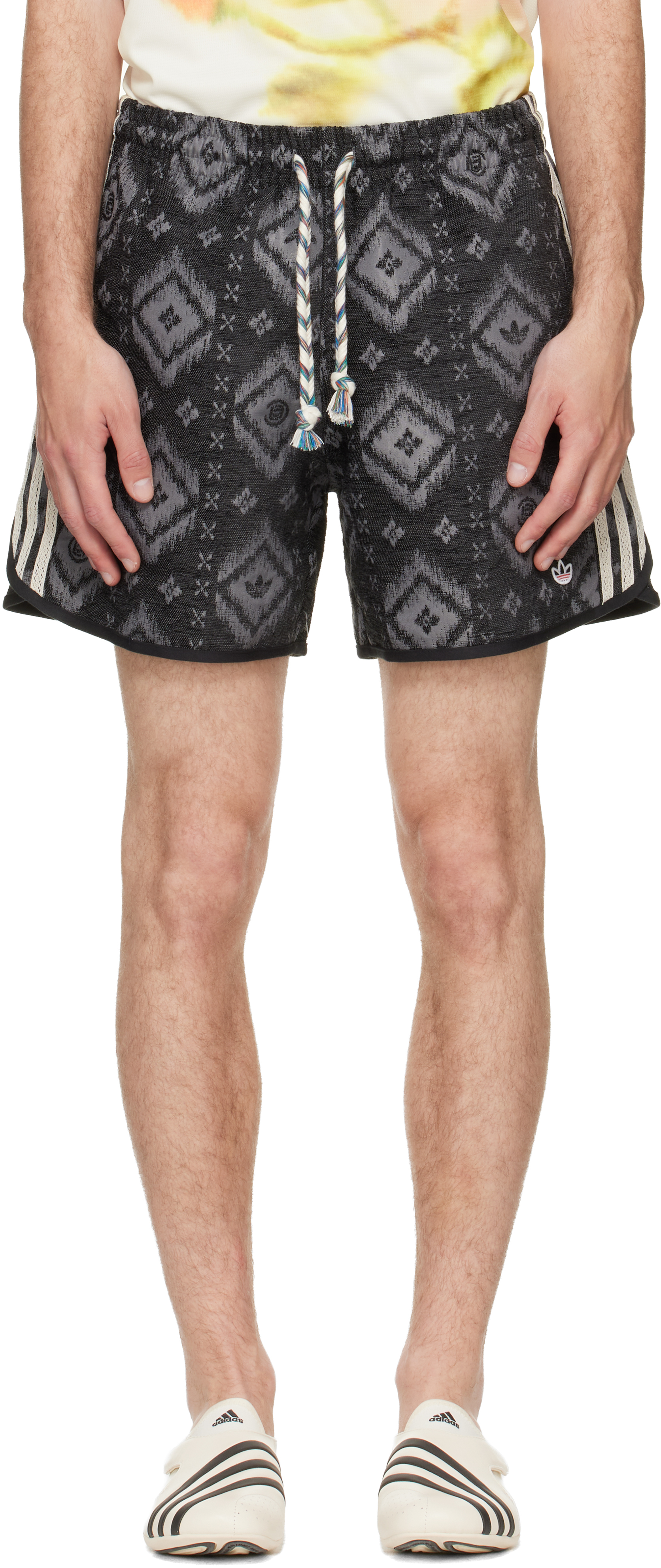 adidas Originals: Gray Edison Chen Edition CLOT Heritage Print