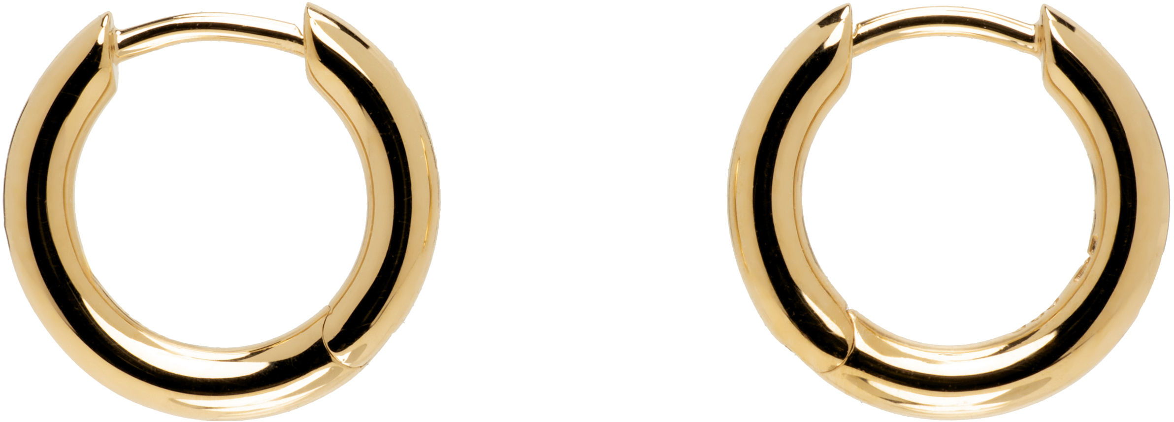 Tom Wood: Classic Hoops Small Earrings | SSENSE