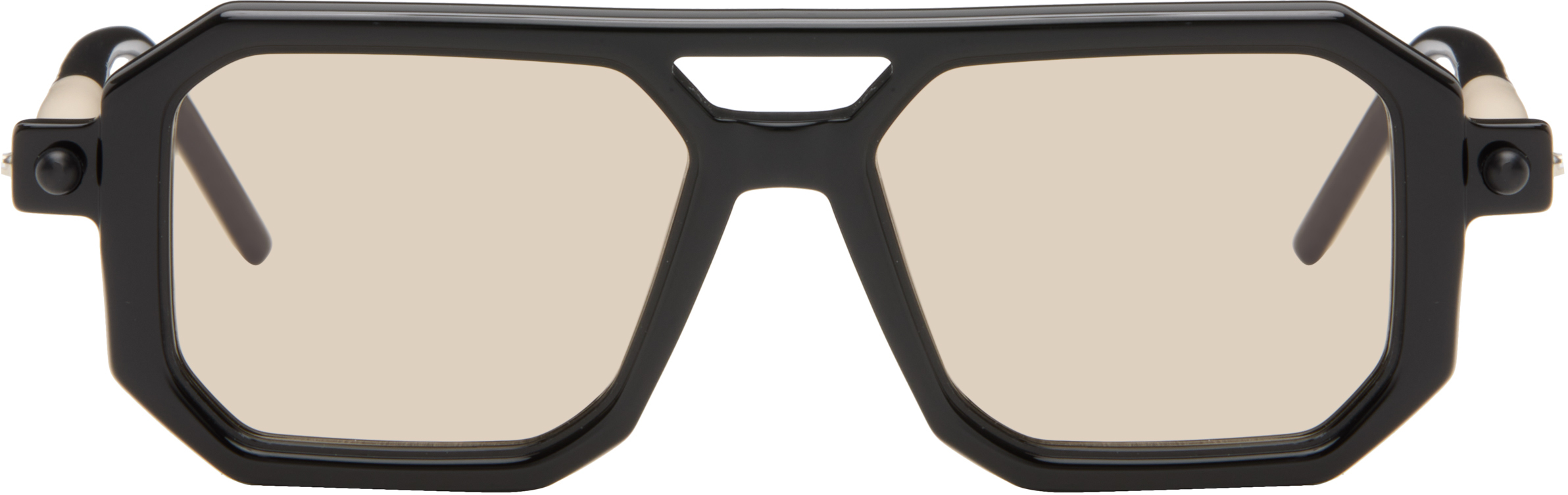 Kuboraum: Black P8 Sunglasses | SSENSE