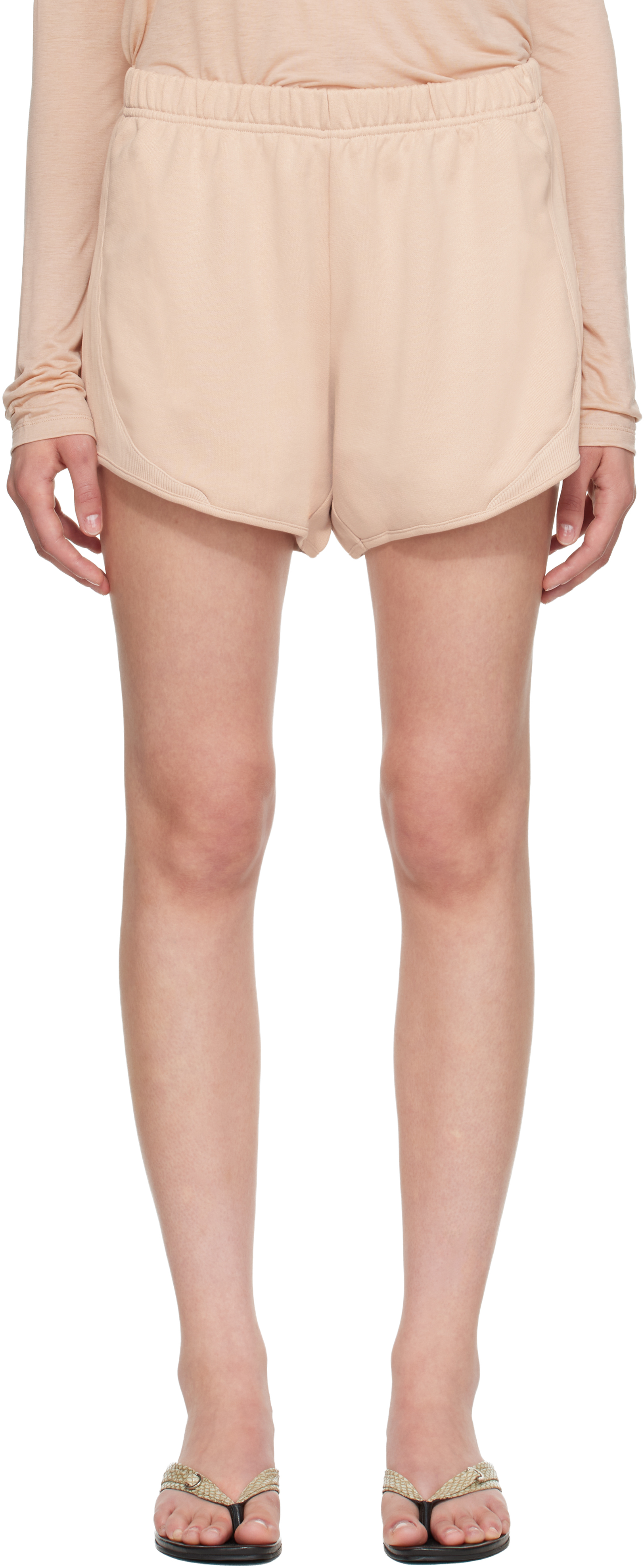 BASERANGE ベースレンジ LIMBER SHORTS AU24 M Baserange: Pink Ran Shorts | SSENSE Canada