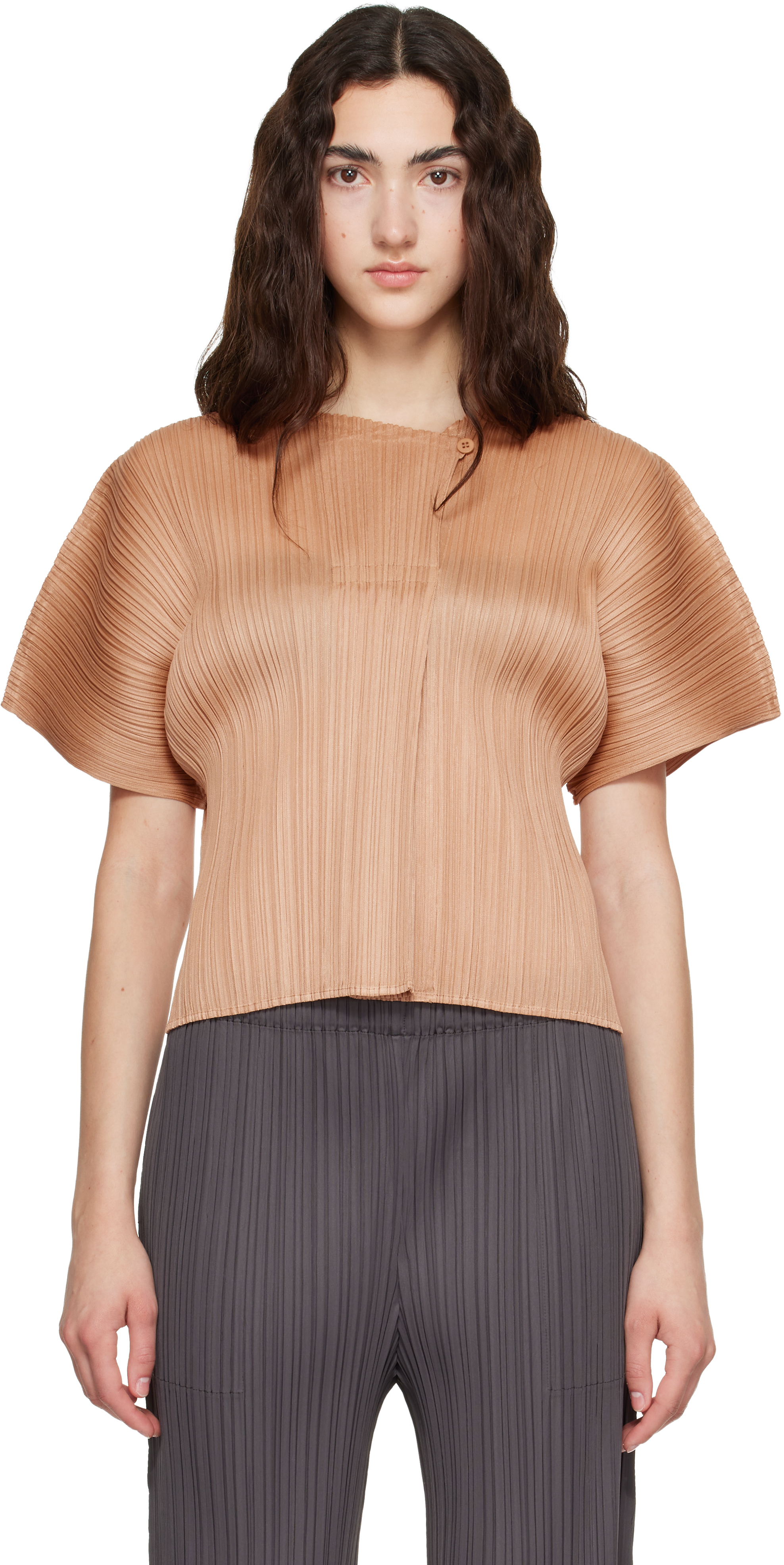 Pleats Please Issey Miyake tops for Women | SSENSE