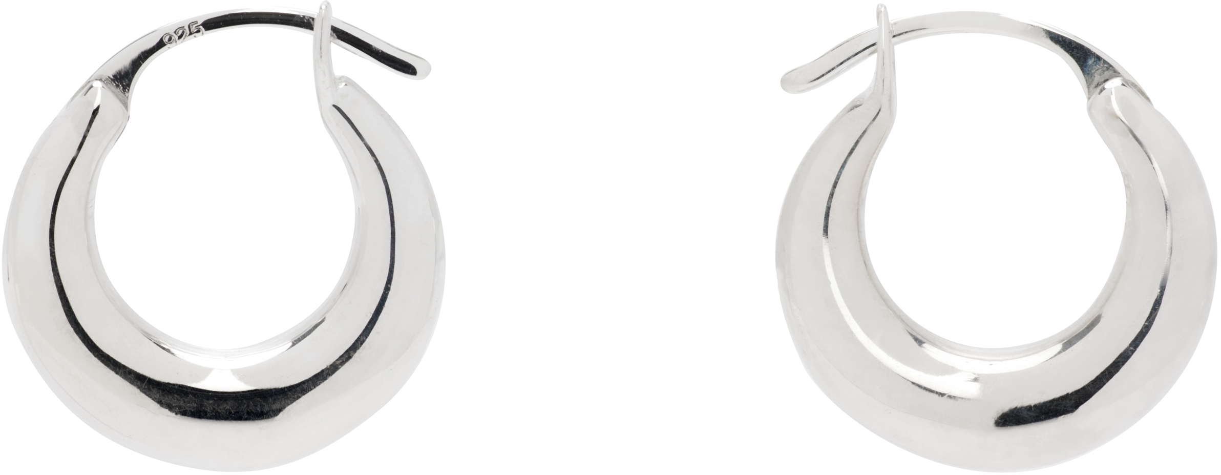 ※片方のみ　SOPHIE BUHAI Tiny Essential Hoops Sophie Buhai: Tiny Essential Hoop Earrings | SSENSE