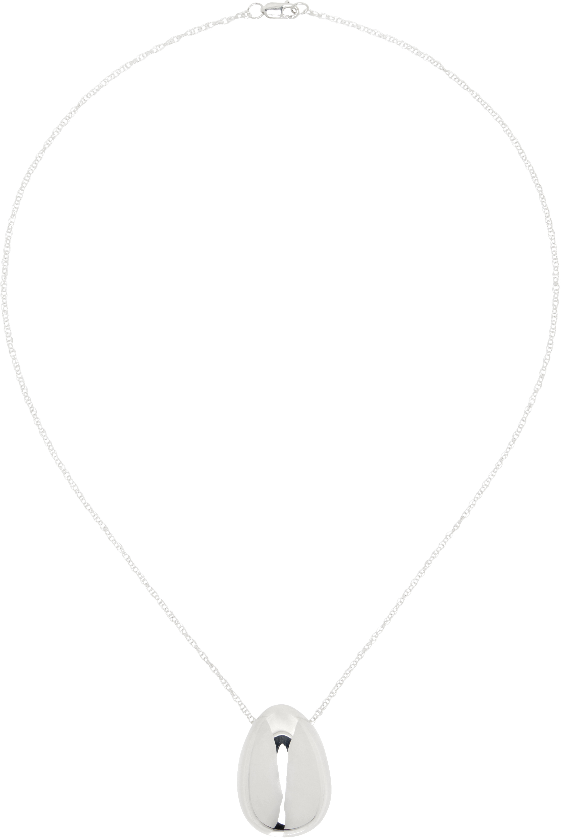 Sophie Buhai: Everyday Egg Pendant Necklace | SSENSE