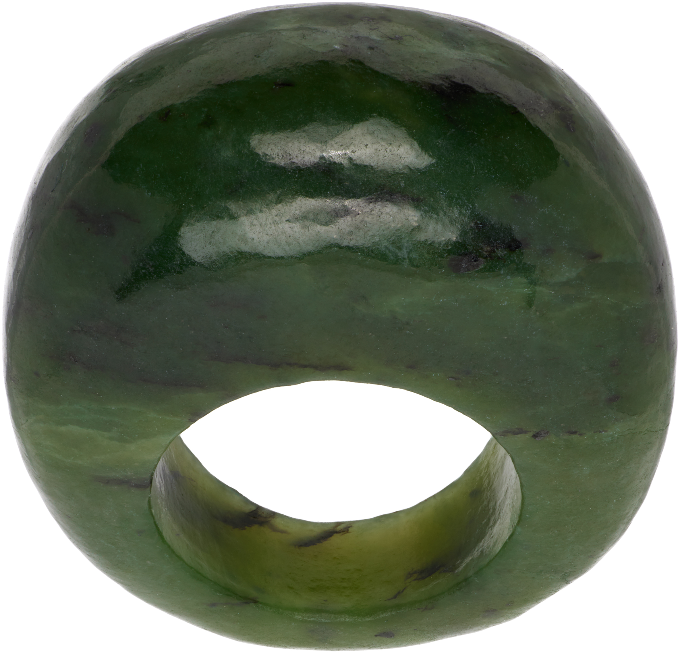 Sophie Buhai: Medium Jade Donut リング | SSENSE 日本