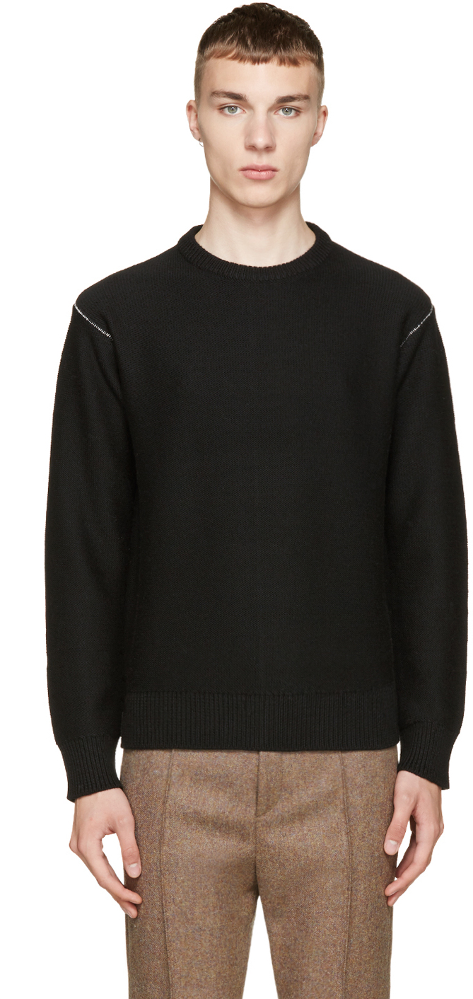 rag & bone: Black Wade Sweater | SSENSE