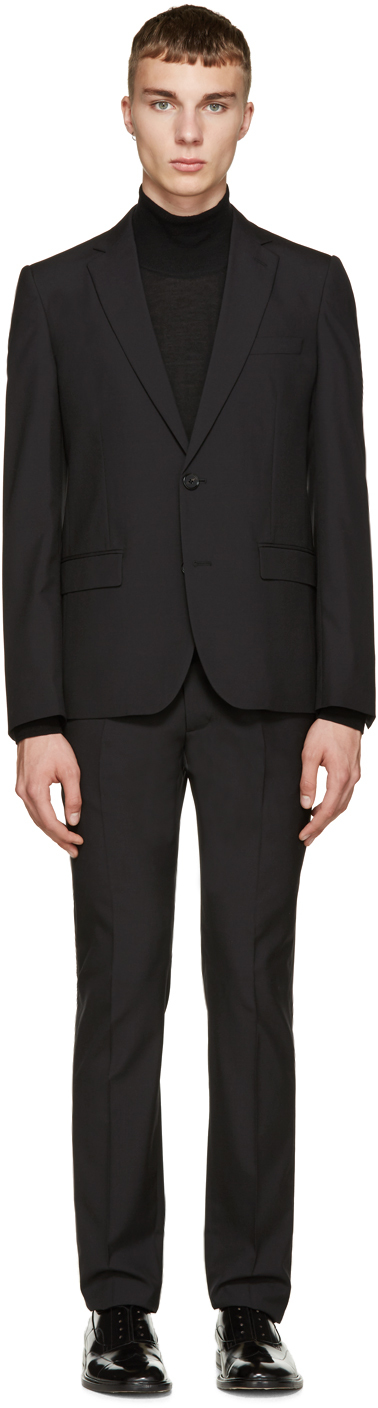 Maison Margiela: Black Classic Two-Piece Suit | SSENSE