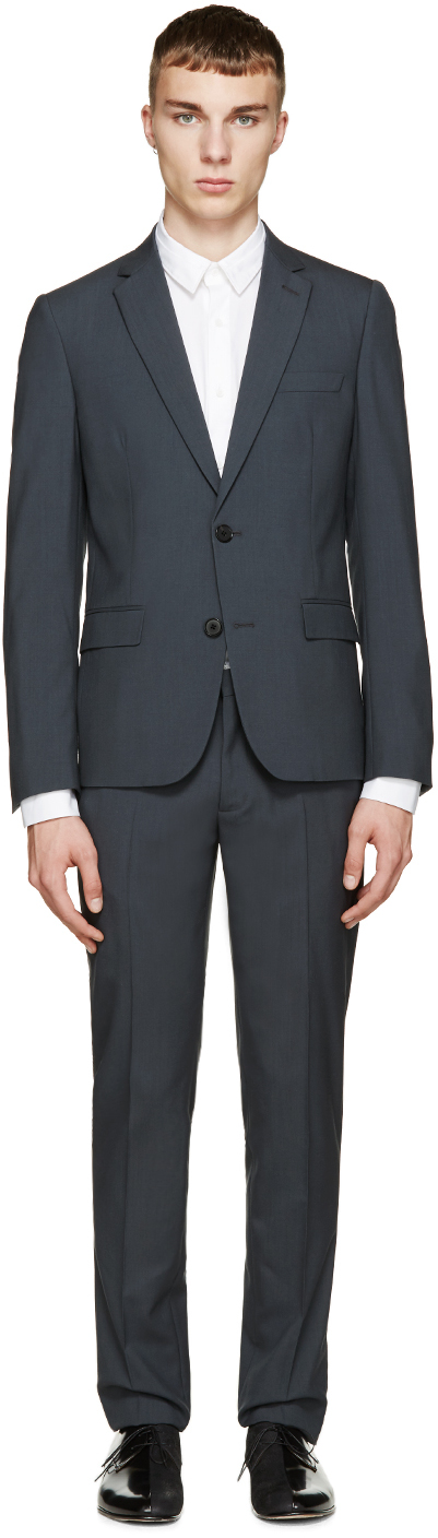 Maison Margiela: Grey Classic Two-Piece Suit | SSENSE