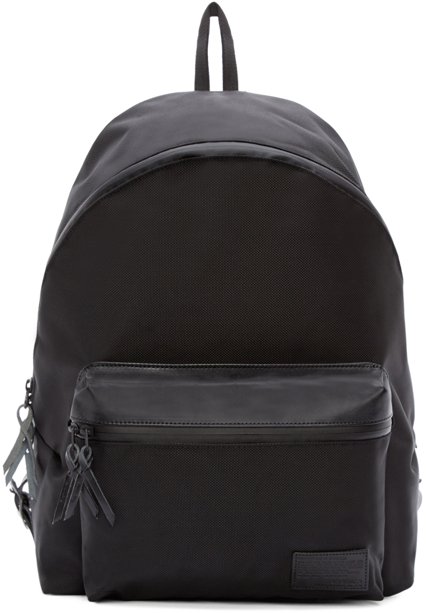 Nanamica: Black Canvas Day Backpack | SSENSE