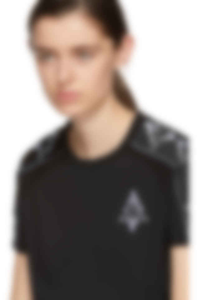 black and white kappa shirt