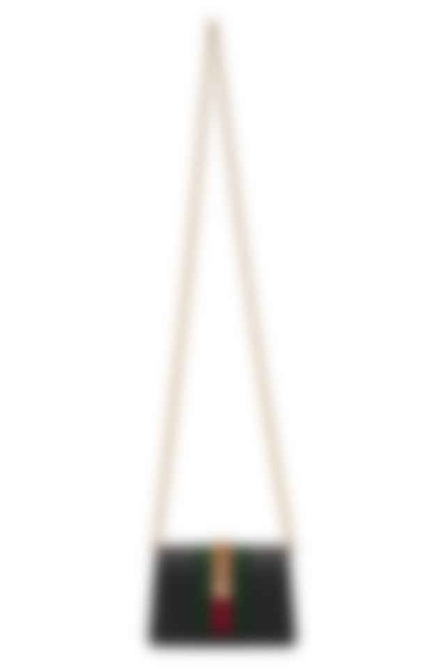 gucci black and white bag