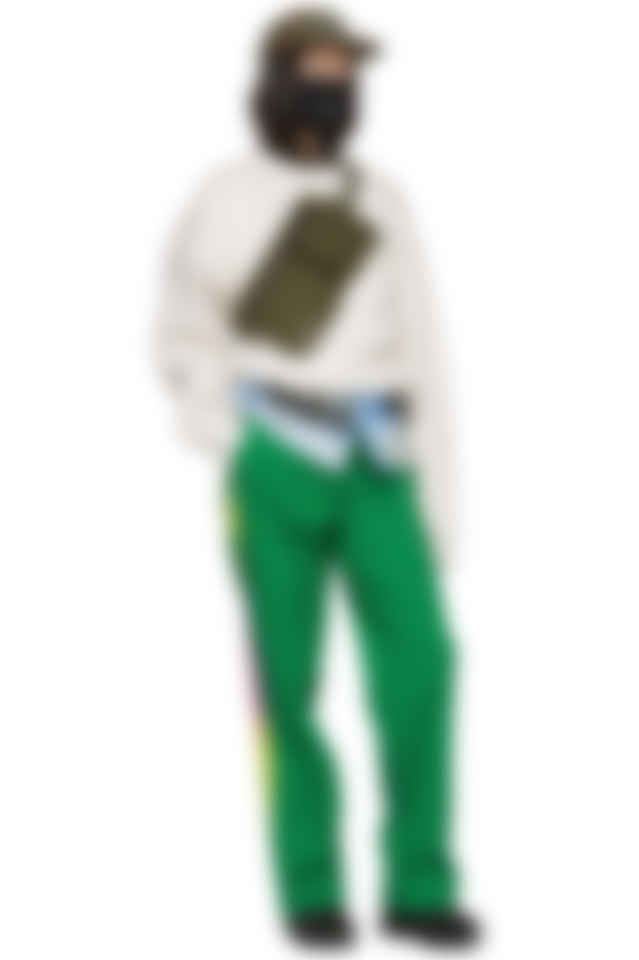 off white timberland green