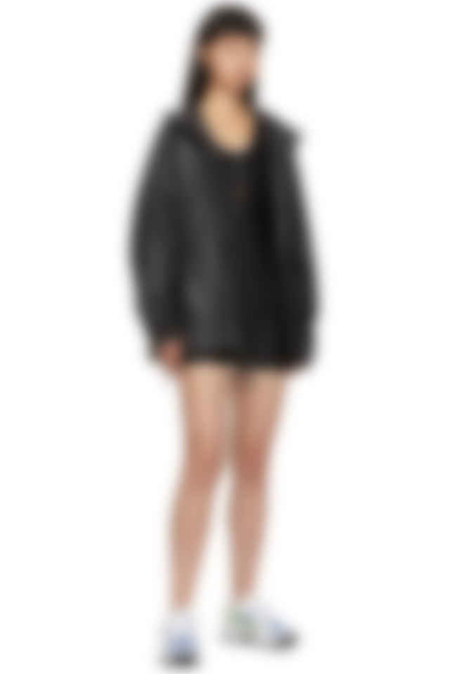black unitard bodysuit