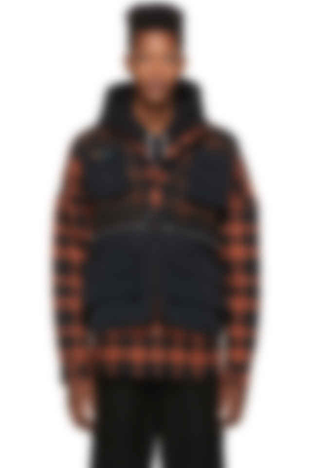 Palm Angels Black Mesh Hunting Vest Ssense Canada