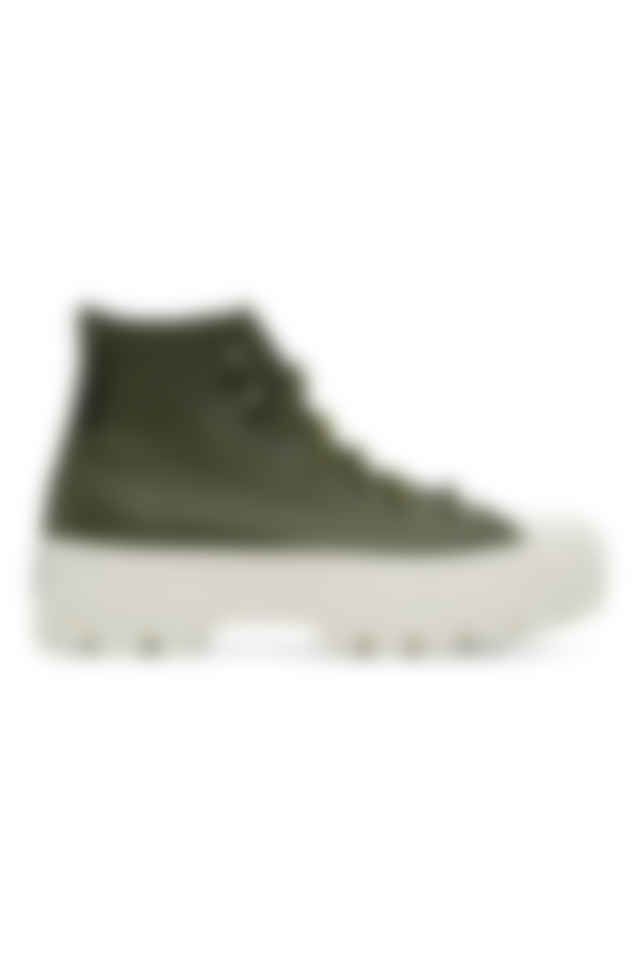 Converse Green Winter Chuck Taylor Lugged High Top Sneakers Ssense