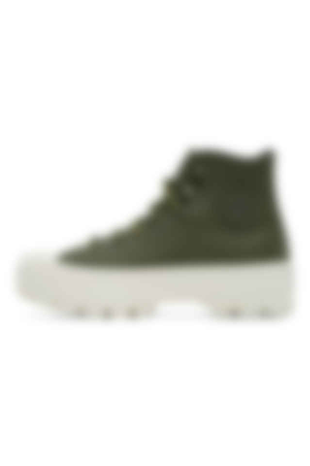 Converse Green Winter Chuck Taylor Lugged High Top Sneakers Ssense