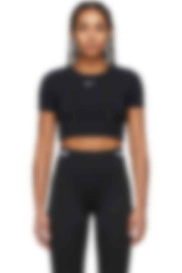 nike reflective crop top