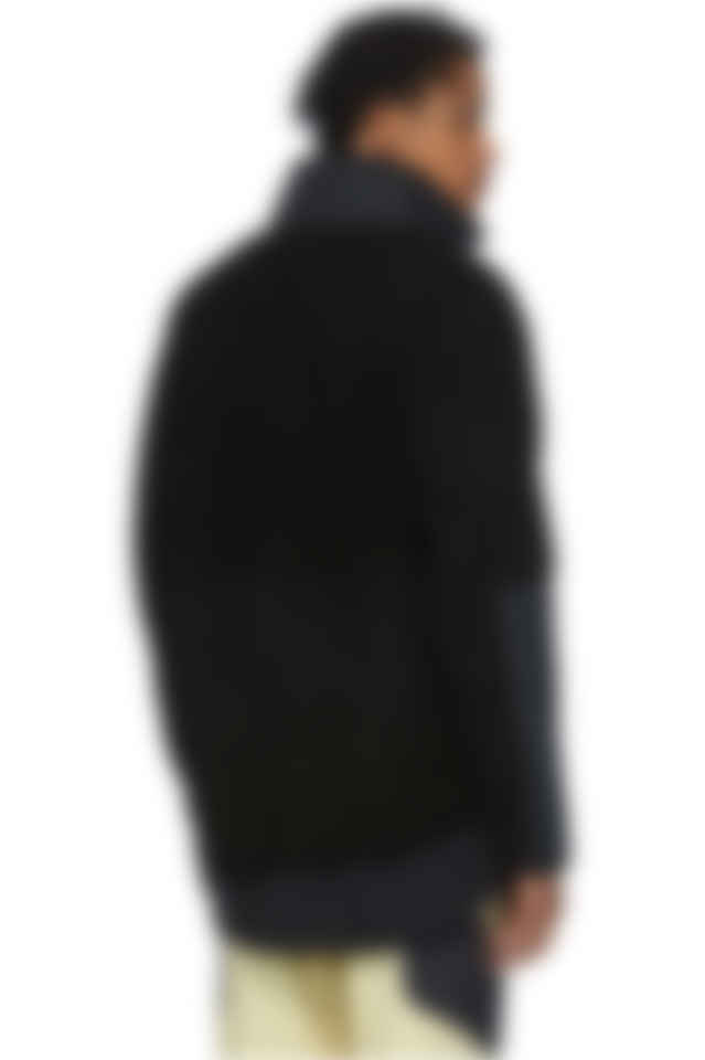 nike black coat