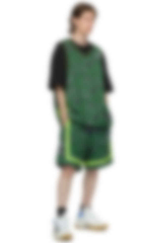 Sankuanz Reversible Black Green Adidas Originals Edition Basketball Shorts Ssense Uk