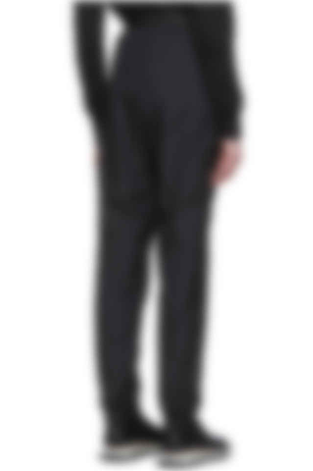 black champion track pants