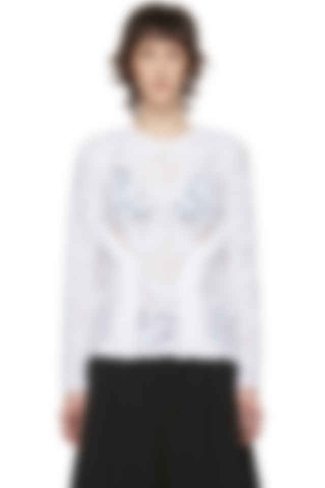 comme des garcons blouse